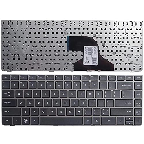 WISTAR Laptop Keyboard Compatible for HP Probook 4330 4330S 4331 4331S 4430 4430S 4435 4435S 4436 4436S Series MP-10L93LSHB02 MP-10L93US-930 NSK-CB0SV